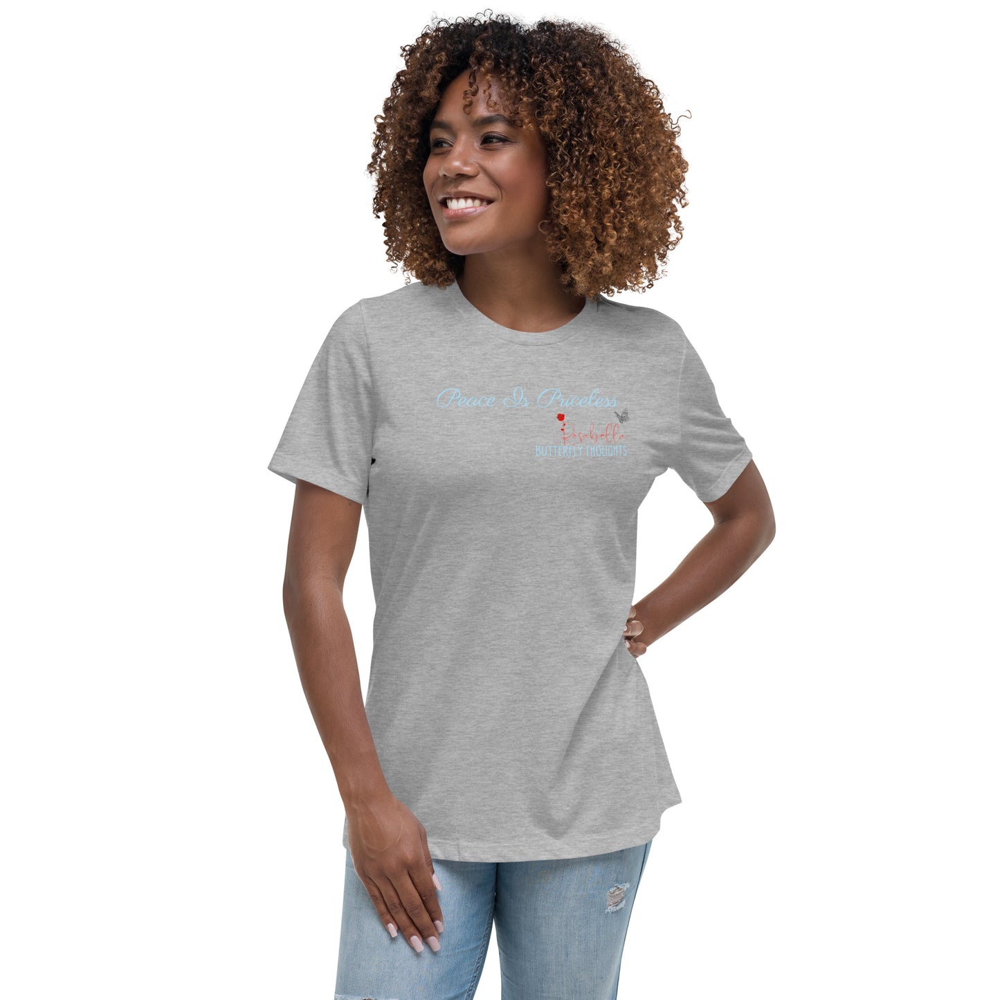 Rosabella Butterfly Thoughts - Peace is Priceless Tee