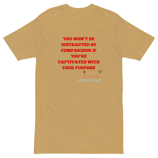 Rosabella Butterfly Thoughts - Men’s premium heavyweight tee